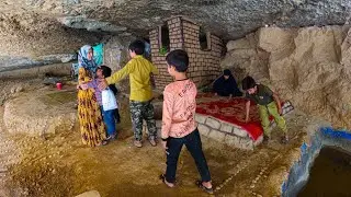 Documentary about mother's return from hospital and cooking in nature