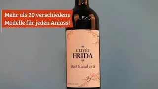 Personalisierte Weinetiketten | Weinflaschen 🎁