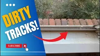 How to Clean Dirty Window Tracks (FOR BEGINNERS) | Videos on the Job