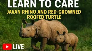 Learn To Care -Javan Rhino and Red-Crowned Roofed Turtle