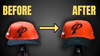 How To Curve Your Hat Brim Tutorial / LESS THAN 2 MINUTES