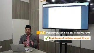 Diseminasi UGM 2025 Proses Manufaktur dinding kedap suara dari limbah 3D Printer