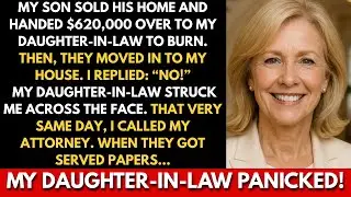 My Son Sold Their House And Gave $620,000 To My Daughter-In-Law To Spend Then Moved In Together Now!