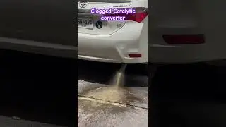 Toyota Corolla Catalytic Converter Cleaning | ⚠️ Never Use toilet cleaners or any acid for cleaning
