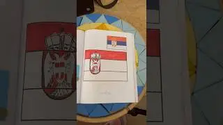 Serbia 🇷🇸 Flag Coloring