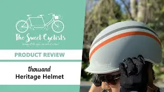 A helmet with style - Thousand Heritage Urban/Commuter Bike Helmet Review - feat. Magnetic Buckle
