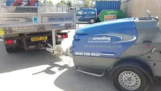 CSC Screeding Screeding Pump and Lorry