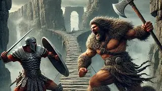 Axe Barbarian vs Gladiator part 2 EPIC BATTLE