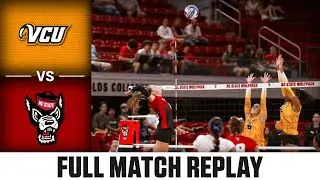 VCU vs. NC State Full Match Replay | 2024 ACC Volleyball