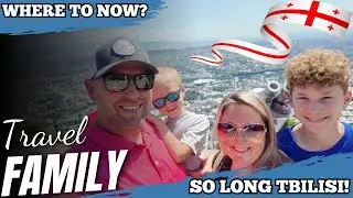 Family Traveling Abroad | Last Week in Tbilisi, Georgia | Nomad Life with Kids | Mtatsminda Park