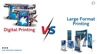 Digital Printing versus Large Format Printing