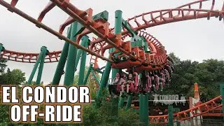 El Condor Off-Ride Footage, Walibi Holland Vekoma SLC | Non-Copyright