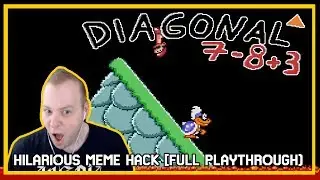 Diagonal Mario World 2 [Hilarious SMW Meme Hack]