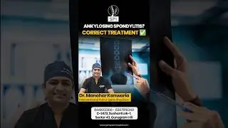Back Pain & Stiffness? Ankylosing Spondylitis Treatment Without Surgery! SPI Gurgaon #shorts