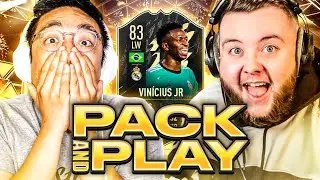 БЕЗУМНЫЙ TOTW1, ЕСЛИ Винисиус-младший!! FIFA 22 Собери и играй с @KIRBZ63