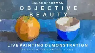 Sarah Spackman - Live Painting Demonstration 2023 | Sarah Wiseman Gallery