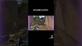 CR ZANE Qui clutch en 1vs3 qu'en penses-tu du clip ? #CR #CRESPORT #CRVALORANT #valorantclips