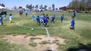 Pamldale Youth Soccer League (1 tiempo) Blue Lighthing vs. Galaxy