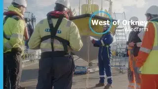 Investing in Scotland. The West of Orkney Windfarm - 2GW of clean power by 2030.