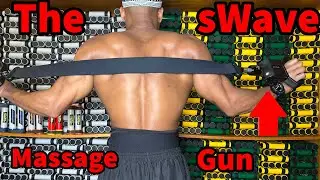 The sWave 2 In 1 Massage Gun By Bob & Brad Is Elite | Athlete Must Have | Full Review @RipRight