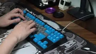 GEON F1-8X with OG Everglide Dark Jade Black Typing Sounds