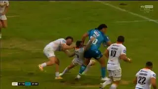 Patrick Mago's run - Catalan vs Wigan