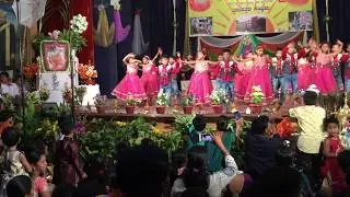Shishir Narayan dance Malli Malli Minchulli School day 2017 Chinmaya Vidyalaya Kolar