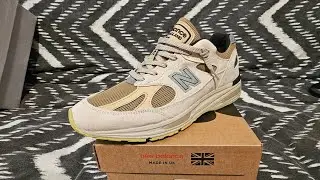 New Balance 991v2 MiUK Neo Synthesis | Silver/Birch. Unboxing. U991PW2
