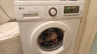 Стирка на LG F12 | Тест порошка Персил | Смешанные ткани 40° 800 об/мин 