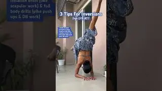 YOGA INVERSIONS | 3 Tips | Daily Yoga With Meher Borthakur | MOF | MeherOnFire