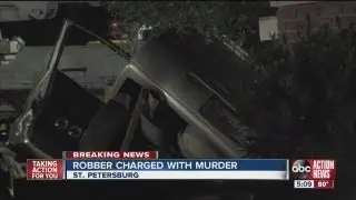 Suspected armed robber released from hospital, arrested