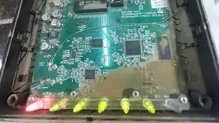 حل مشكلة اكسس lg6000  جميع اللمبات بتنور