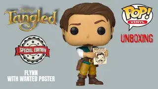 Flynn with Wanted Poster Funko Pop! Vinyl Disney Tangled Special Edition Exclusive