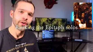You NEED to learn a Necrophagist solo (and ranking the Epitaph solos)