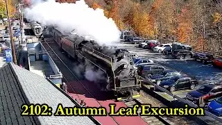 2102 Autumn Leaf Excursion Highlight (2022): A View from the LGSRY Station