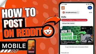 How to Post & Edit on Reddit Mobile 📱📝 | Images, Videos, Flair & More!