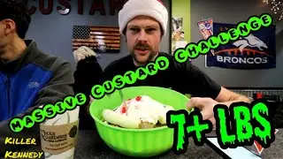 HUGE 7+ LB Custard Challenge |Campbells|Darron Eats