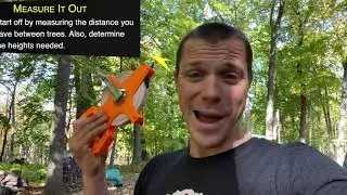 How To Install a 110' Zip-Line Setup Instructions