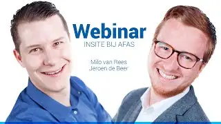 Webinar InSite bij AFAS
