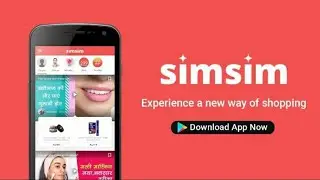 simsim app se free shopping kaise kare coupon code👇👇link 🙏