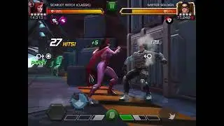 Ascension of 5* Scarlet Witch OG Classic = HUGE DAMAGE vs ROL Winter Soldier #mcoc #ascension