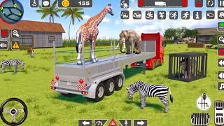 Wild Animal Transporter | Truck & Helicopter Rescue Mission | Android Gameplay