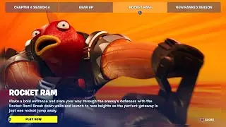 New Weapon - Rocket Ram - Fortnite - Chapter 4 - Season 4 - Last Resort
