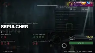Destiny 2 Lost Sector Savathun Throne World, Sepulcher Powerlevel 2030