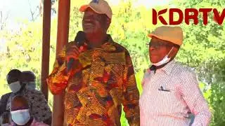 RAILA SHED TEARS AFTER MEETING HIS PRISON GUARD AT MANYANI PRISONS IN TAITA TAVETA  40 YEARS LATER