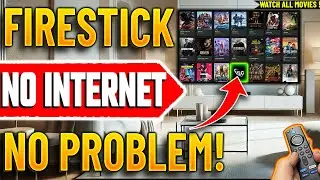 🔴How to Use Your Firestick Without Internet (Easy Trick To Watch Movies)