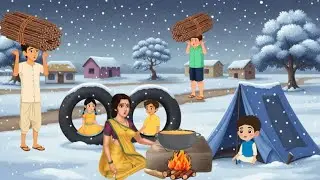 Gareeb par kadkadati thand ka kahar#hindi kahani#moral story #paharo ki chubhane wali thand