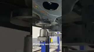 #Camping van #Ford #jacking points #work