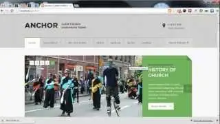 Anchor WordPress theme overview