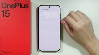OnePlus 15: как найти настройки частного DNS (настроить имя хоста DNS)